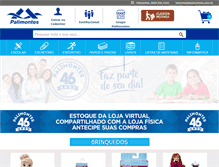 Tablet Screenshot of palimontes.com.br
